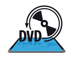 Modern DVD icon