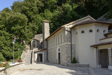 Fototapeta na wymiar Kościół Greccio klasztoru franciszkanów, Rieti