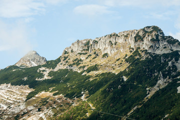 Naklejka na ściany i meble Giewont w górach Tatrach