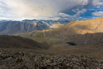 Mountain landscape.