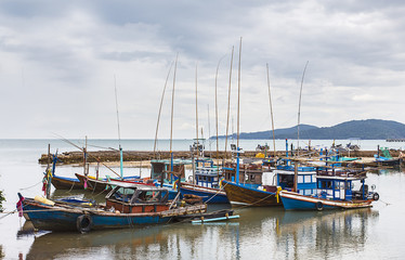 Fototapeta na wymiar Thailand fishing boat