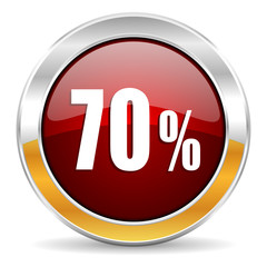 70 percent icon