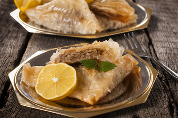 Tasty baklava