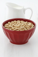 Delicious and healthy honey nuts cereal