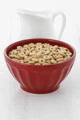 Delicious and healthy honey nuts cereal