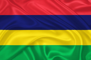 Flag of   the Mauritius