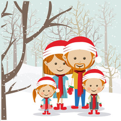 Fototapeta premium merry christmas design