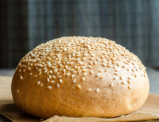 Sesame bun