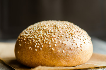 Sesame bun