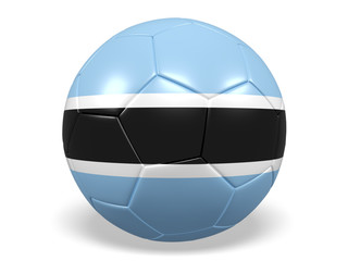 Botswana Football or Soccer Ball