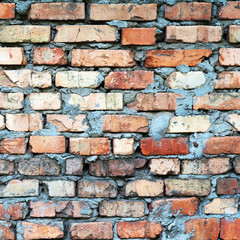 wall of bricks