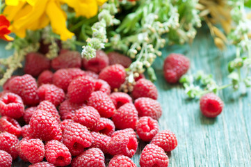 Fresh raspberry