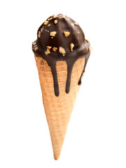 ice cream isolated on white background