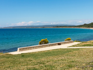 Fototapeta premium Old concrete bunker at Anzac cove