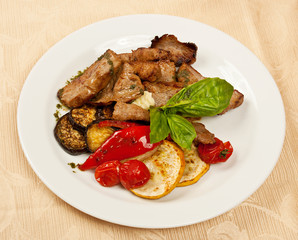 Roasted meat