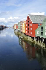 Fotobehang Trondheim - Norvegia © Sabino Corbello