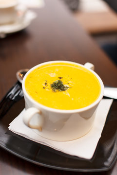 pumpkin cream soup