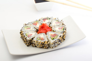 sushi rolls