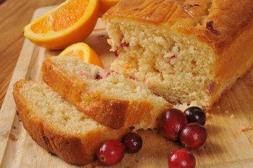 Cranberry orange bread