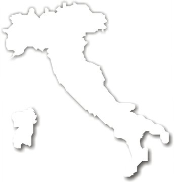 carte d'italie