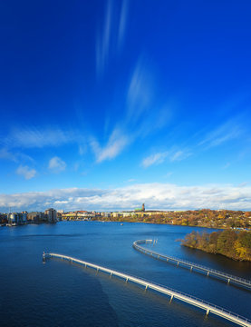 Stockholm, a view of the southern parts