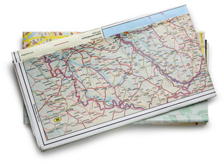 Obraz premium Mapa drogowa