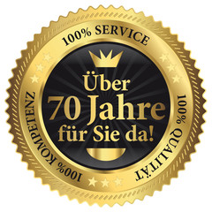 Über 70 Jahre für Sie da! 100% Qualität - Service - Kompetenz