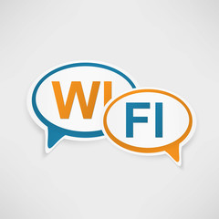 WiFi Zone speech bubbles