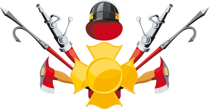 fire-fighting equipment emblem