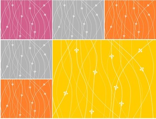 fleur de lis mosaic yellow © matahiasek