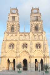 Fototapeta premium Cathédrale Sainte-Croix. Orléans.