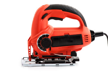 Fototapeta premium fretsaw isolated in white background