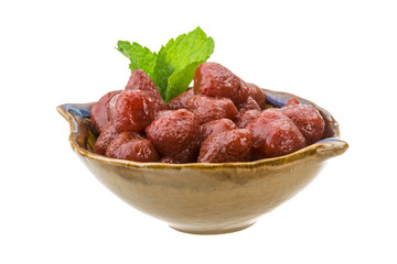 Marinated strawberry