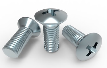 Senkschraube mit Kreutschlitz