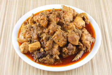 Spicy chicken curry