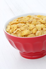 delicious corn flakes breakfast