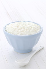 Delicious fresh and healthy cottage cheese