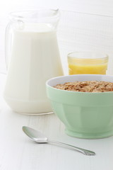 Delicious healthy breakfast