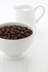 Delicious healthy kids chocolate cereal