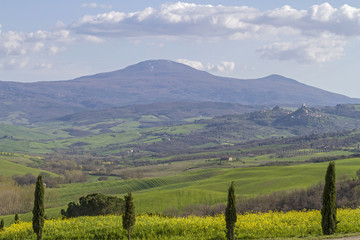 Fototapeta premium Landschaft im Orciatal