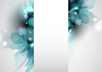 Spring And Summer Floral Background.