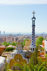 Park Guell, Barcellona, Spain