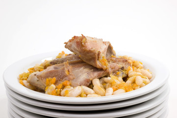 capra con fagioli