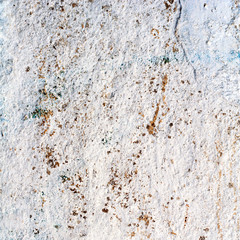blue texture or background wall of shabby paint and plaster crac