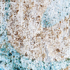 texture or background wall of shabby paint and plaster cracks