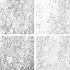 Grunge set stripe. Vector illustration.