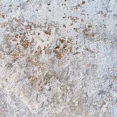 texture or background wall of shabby paint and plaster cracks