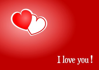 Karte - I love you !
