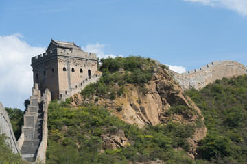 Fototapeta na wymiar Great Wall of China at Jinshanling