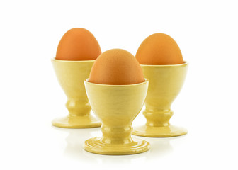 Jajka kurze w kieliszkach © CUKMEN